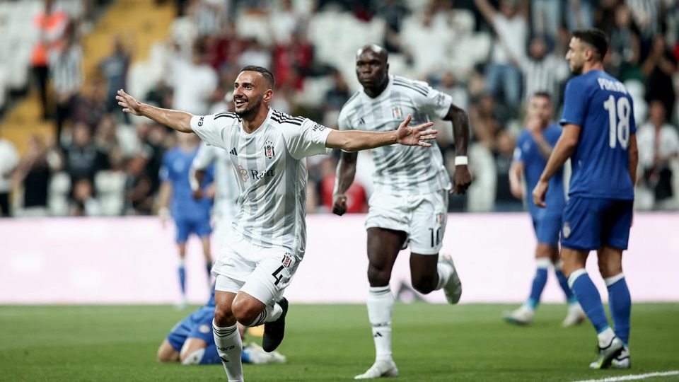 Beşiktaş, evinde Tirana’yı 3-1 yendi