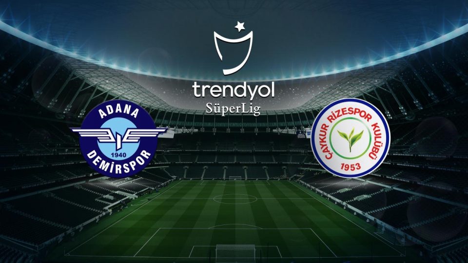 Adana Demirspor Çaykur Rizespor’u konuk edecek