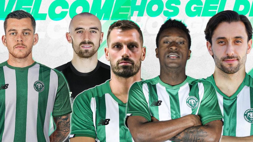 Konyaspor 5 futbolcuyla sözleşme imzaladı