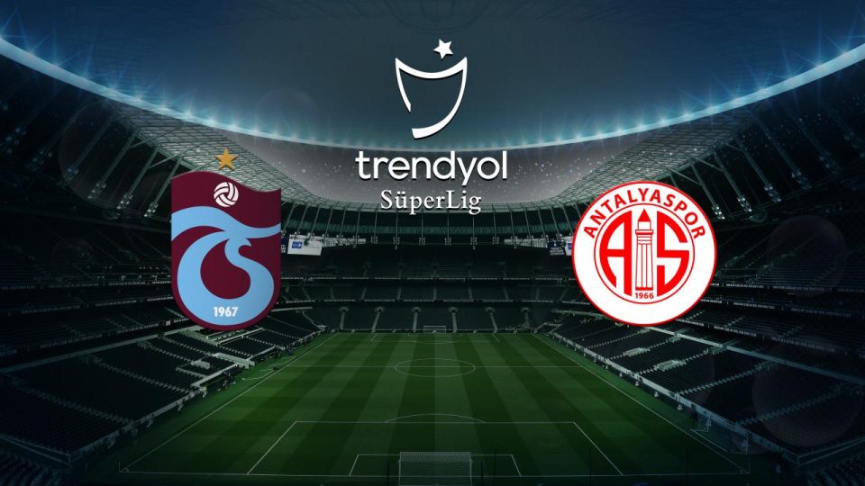 Trabzonspor Antalyaspor karşılaşmasının ikinci yarısı devam ediyor